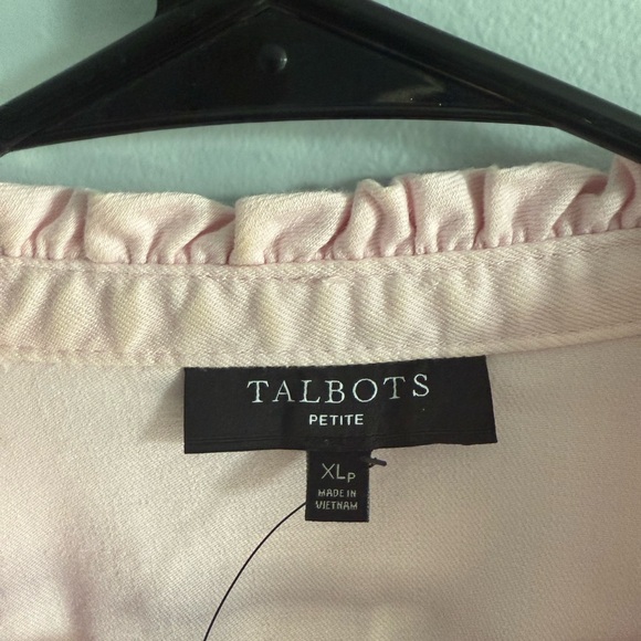 Talbots Light Pink Jean Jacket Petite XL - Picture 3 of 6
